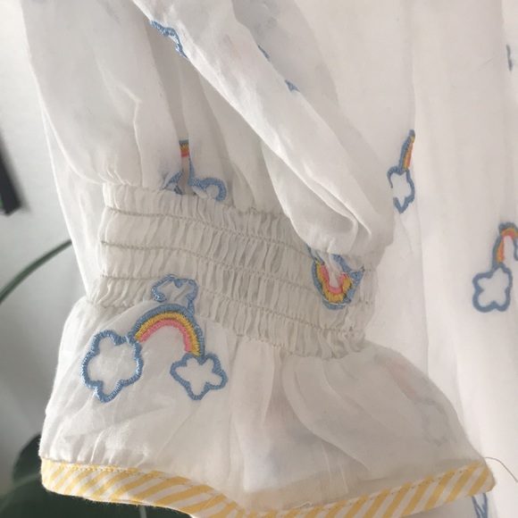 Rainbow Embroidered Nightgown Nap Dress - Picture 8 of 9